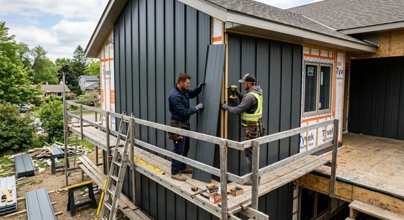 Aluminium Siding Installation in Davisburg, MI