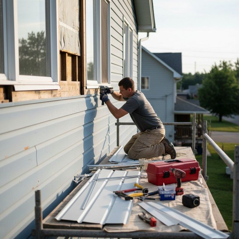Aluminium Siding Installation in Swartz Creek, MI