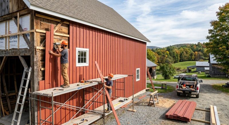 Barn Siding Installation in White Lake, MI