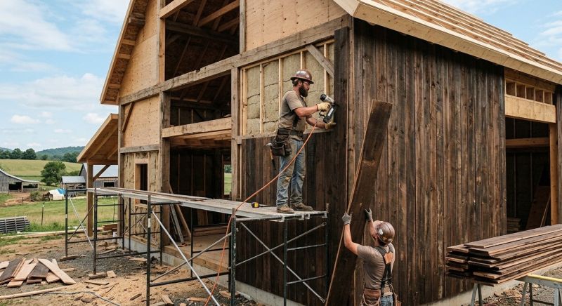Batten Siding Installation in Highland, MI