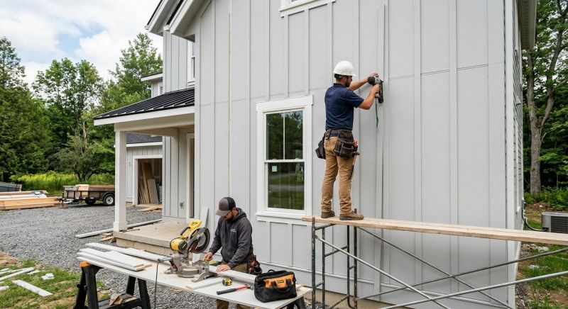 Batten Siding Installation in Pinckney, MI