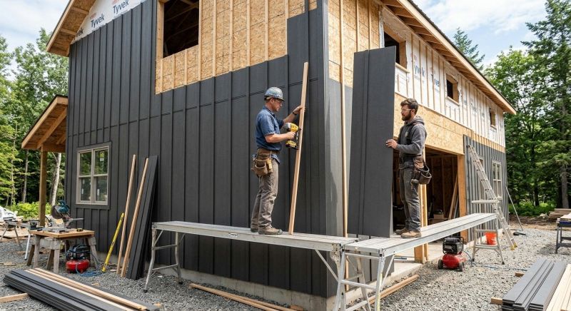 Batten Siding Installation in Wixom, MI