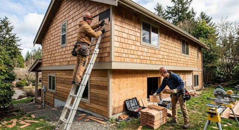 Hardwood Siding Installation in Chelsea, MI