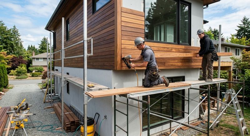 Hardwood Siding Installation in Linden, MI