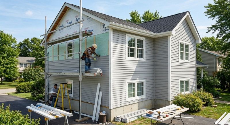 House Siding Installation in Holly, MI