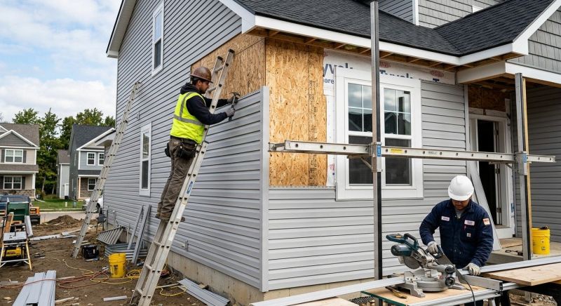 House Siding Installation in Milford, MI