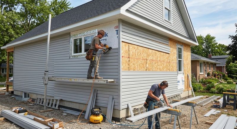 House Siding Installation in Walled Lake, MI