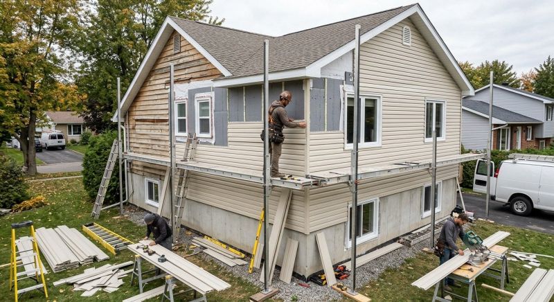 Insulated Siding Installation in Fenton, MI