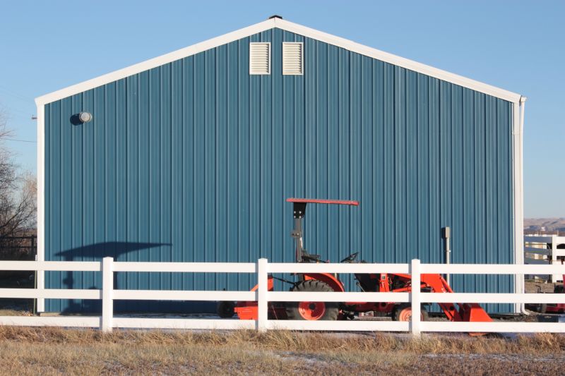 Metal Barn Siding Installation in Livingston County, MI