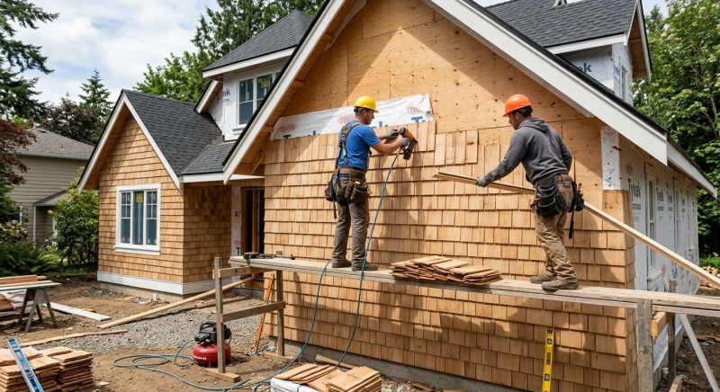 Shake Siding Installation in Chelsea, MI