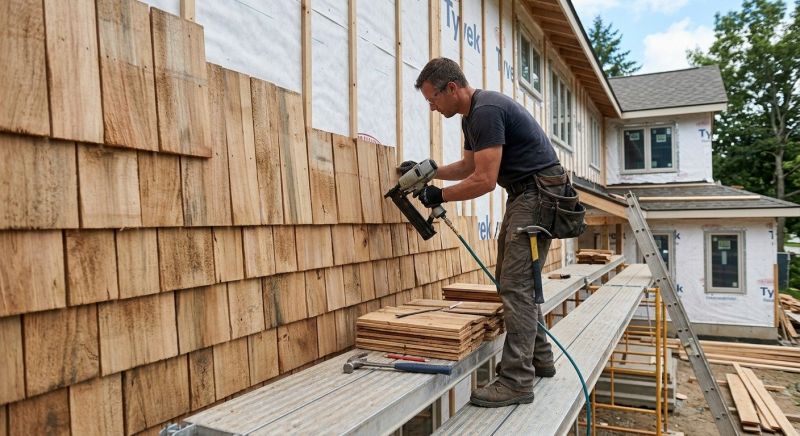 Shake Siding Installation in Howell, MI