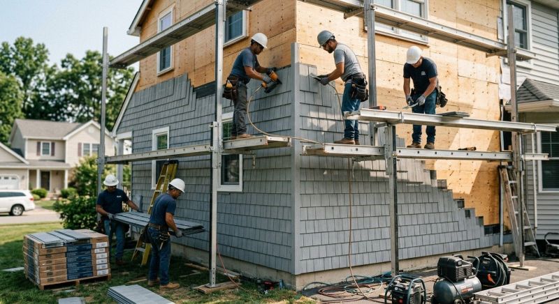 Shingle Siding Installation in Livingston County, MI