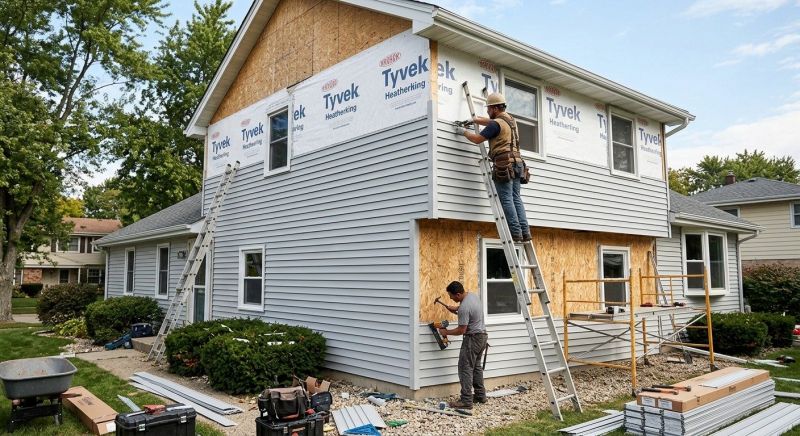 Siding Installation in Wixom, MI