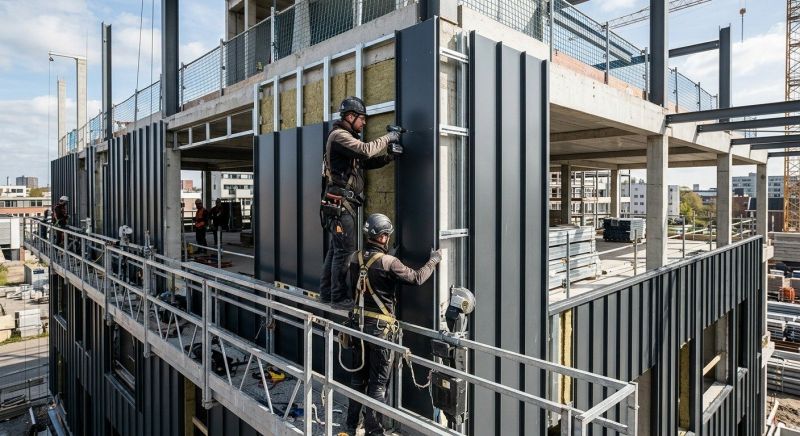 Steel Cladding Installation in Livingston County, MI