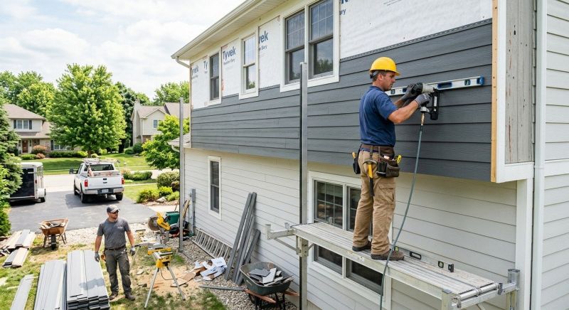 Synthetic Siding Installation in Livingston County, MI
