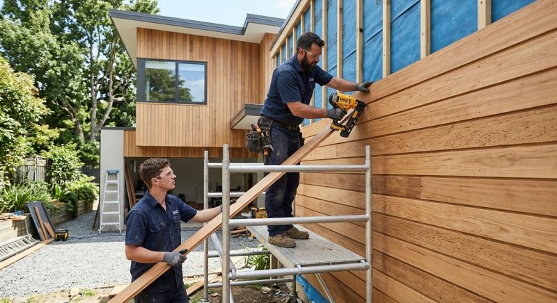 Wood Cladding Installation in Livingston County, MI