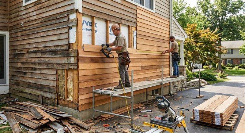 Wood Siding Service in Davisburg, MI
